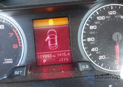 2011 Audi A4 2.0T Premium z USA, uszkodzony, nr VIN WAUAFAFL7BN054019